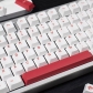 Minimalist White Japanese 104+44 Full PBT Dye-subbed Keycaps Set for Cherry MX Gaming Keyboard